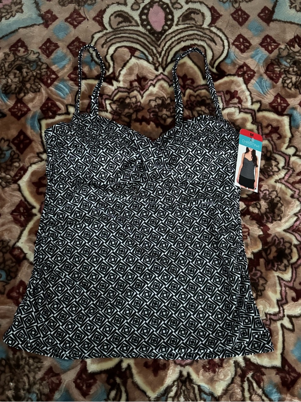 Christina swimwear tankini medium